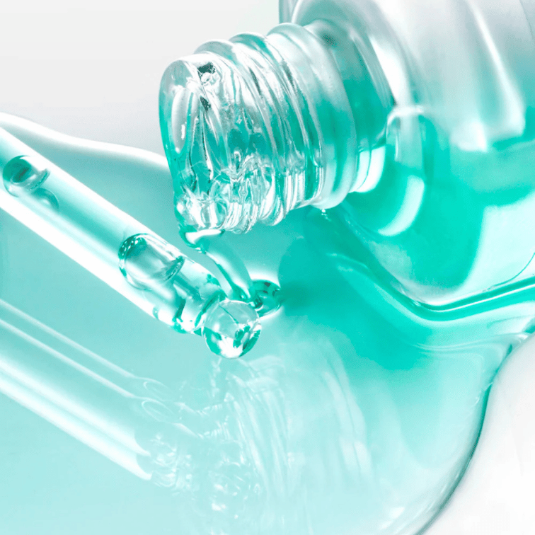 ANUA PDRN Hyaluronic Acid Capsule 100 Serum, hydrating serum with dropper and teal liquid.