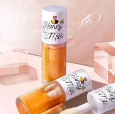 A'pieu Honey&Milk Lip Oil bottles showcasing creamy texture and nourishing ingredients for hydrated, glossy lips.