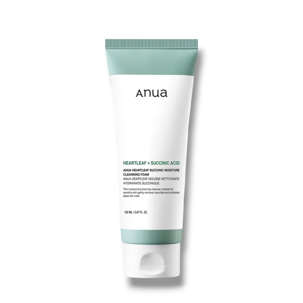 Anua Heartleaf Succinic Moisture Cleansing Foam