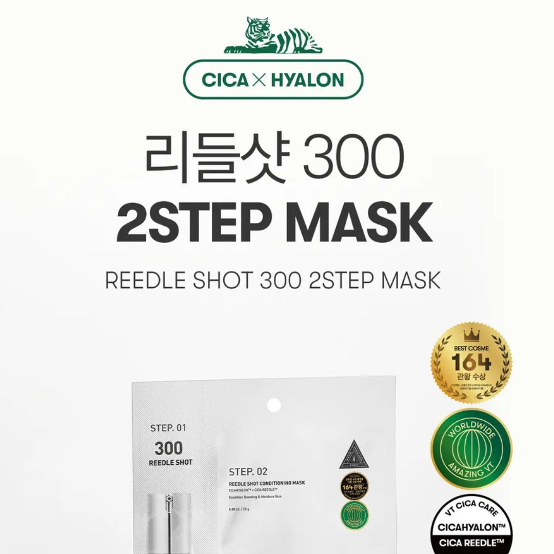 VT Cosmetics Reedle Shot 300 2-step Mask