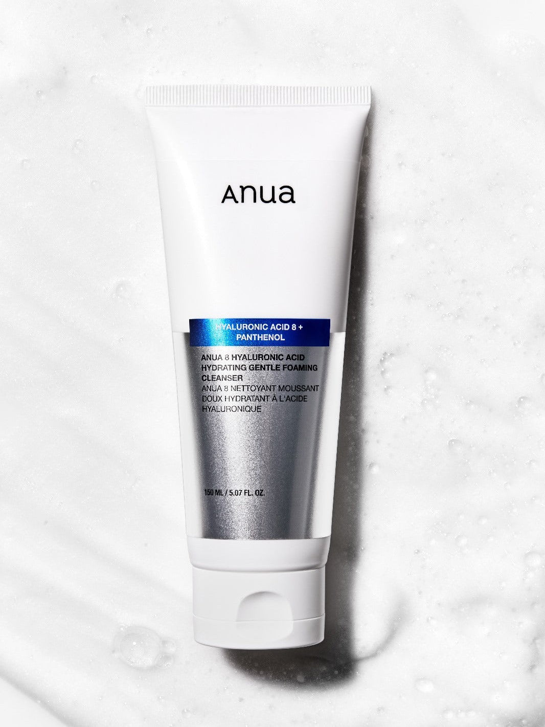 Anua 8 Hyaluronic Acid Hydrating Gentle Foaming Cleanser - Hollyskin