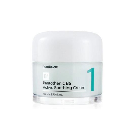 Numbuzin No.1 Pantothenic B5 Active Soothing Cream 80ml - Hollyskin