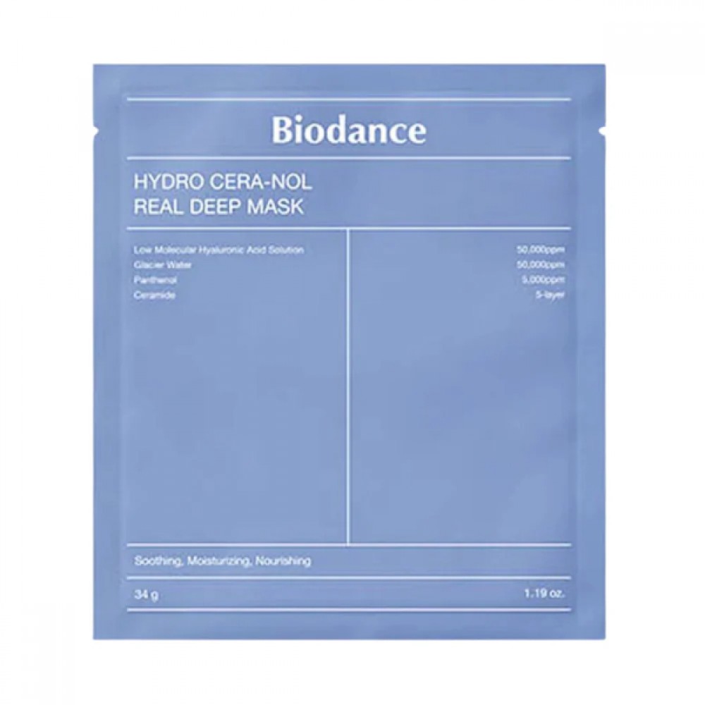 Biodance Hydro Cera-nol Real Deep Mask 4 pcs - Hollyskin