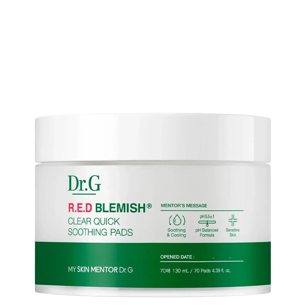 Dr.G R.E.D Blemish Clear Soothing Pads - Hollyskin