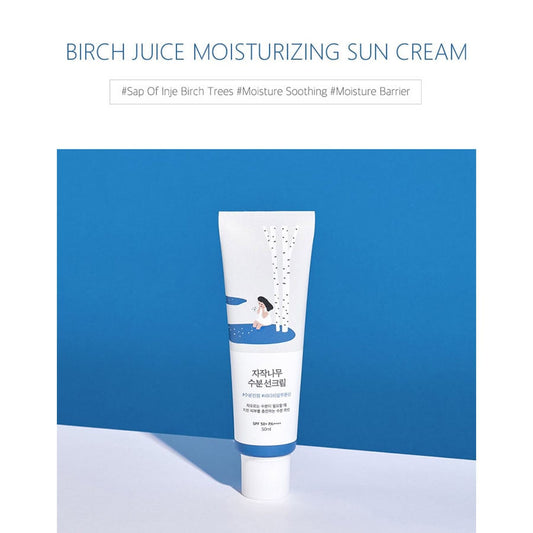 ROUND LAB Birch Juice Moisturizing Sun Cream SPF 50+ PA++++