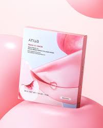 ANUA Peach 70 Niacin Brightening Collagen Mask 4pcs